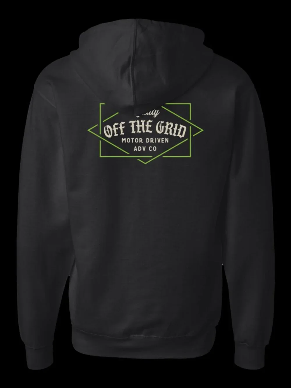 Off The Grid Surplus Old Fashioned Zip Hoodie - Green Camo